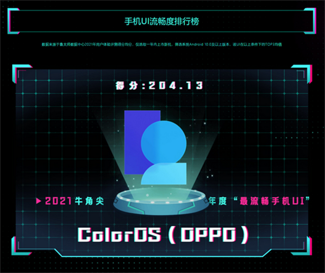 手机系统十大排名，手机系统排行榜（鲁大师颁发手机最流畅UI奖）