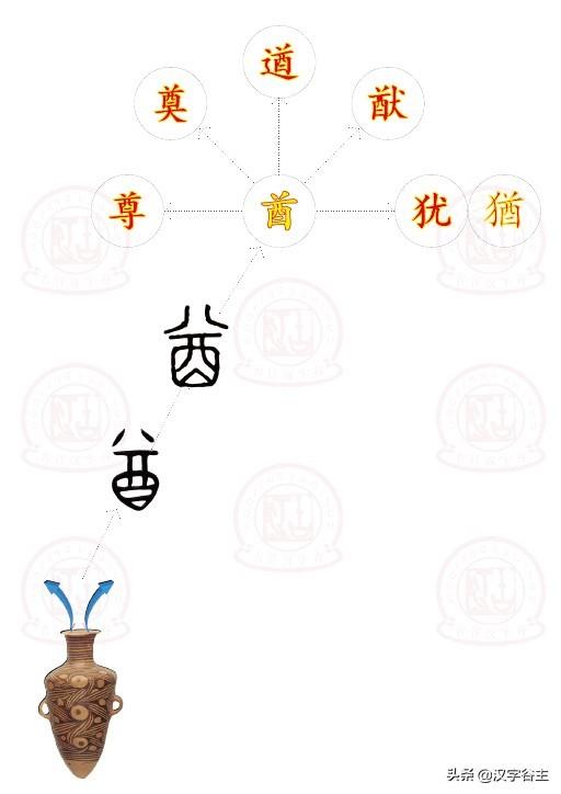 酉的拼音和组词，醒的拼音怎么写（奠”之间的汉字思维关系）