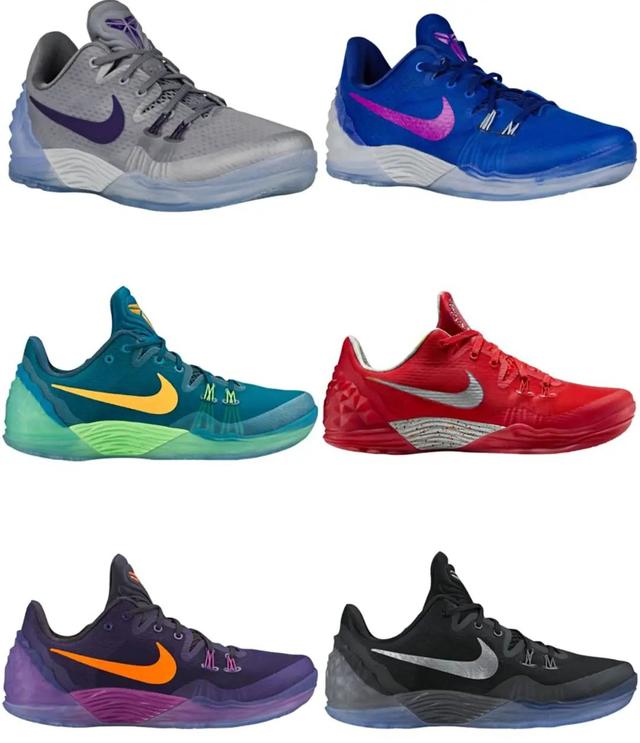 科比4代有哪些配色,科比4代有哪些配色球队(科比生涯支线球鞋和退役后