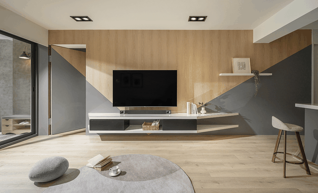 旧房简单翻新装修，自己动手简单旧房翻新简单（让83㎡居家清新治愈）