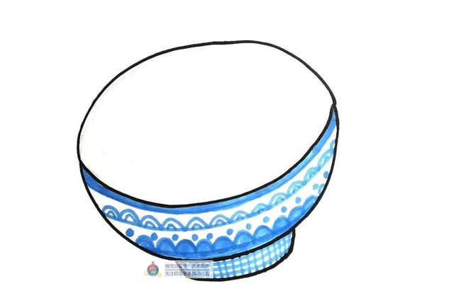 面条简笔画图片，面条怎么画简单又好看（综合创意画--一碗可口的面条）