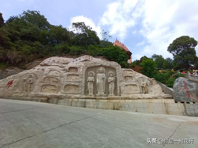 江西东林大佛旅游讲解，高48米全身贴金的东林大佛