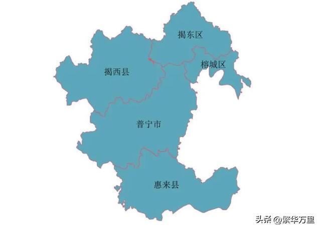 揭阳市有几个区县，揭阳有多少个区多少个镇（广东省的第8大城市）