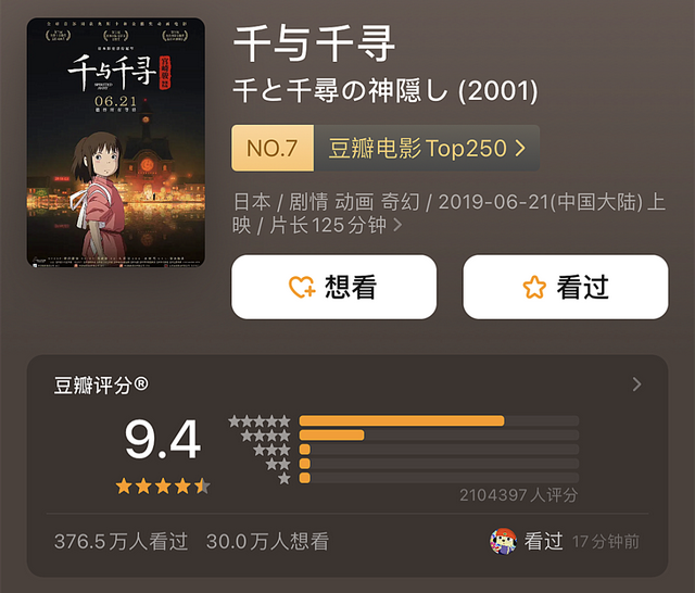 最值得看的电影，100部最值得看的电影名单（16部补充心灵能量的高分电影）