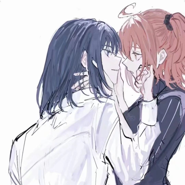 超可爱动漫情头/女，微信头像，超可爱动漫情头/女（百合倾向的动漫闺头，女女情头）