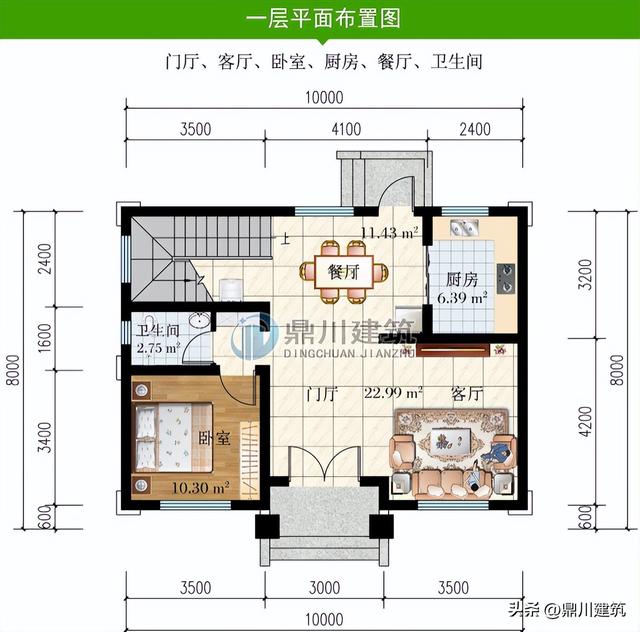 3层小别墅设计，农村三层小别墅设计图带露台（4套小开间三层别墅）