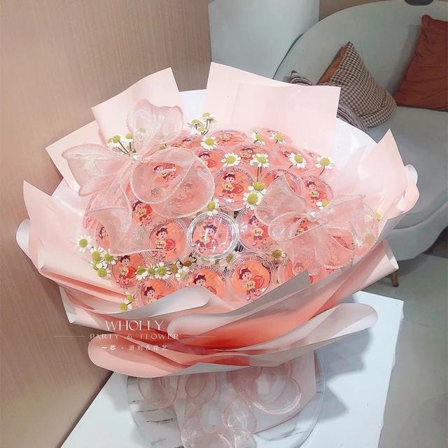儿童节零食花束教程，花束这样包，儿童节一定很好卖