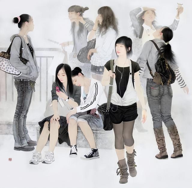 小孩画人简单画法，小孩画人简单画法用铅笔（快速教你画人物画）