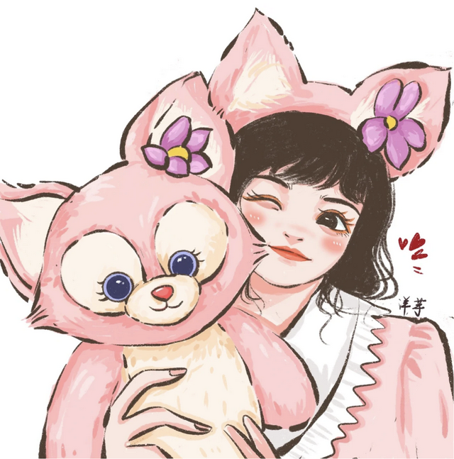 可爱彩绘图片，彩绘图片大全简单可爱（超多可爱手绘头像任你选）