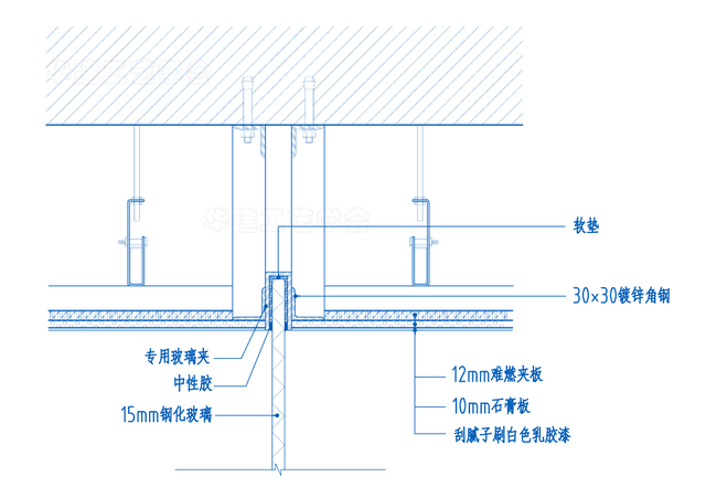 玻璃隔断厚度一般多少，玻璃隔断宽度多少合适（玻璃隔断通用施工图）