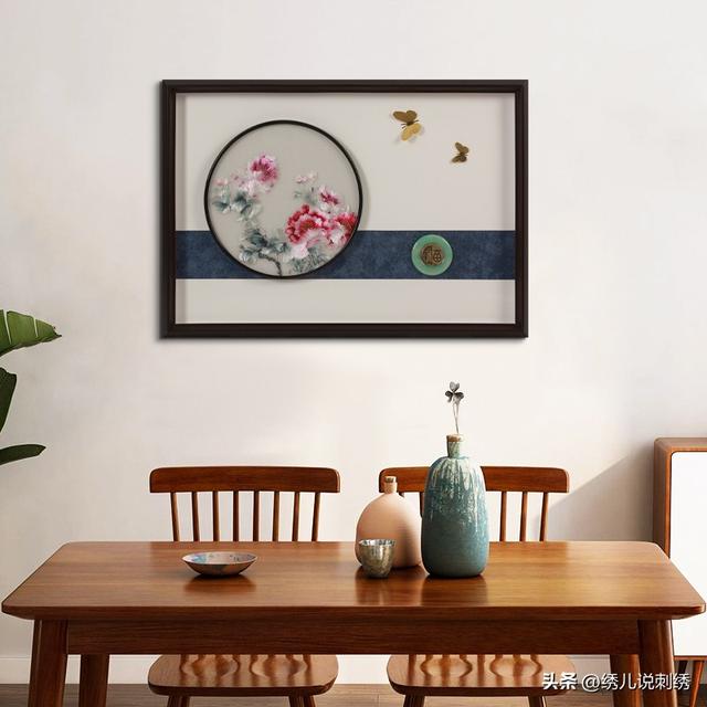 适合挂餐厅的小画，“餐厅摆三果