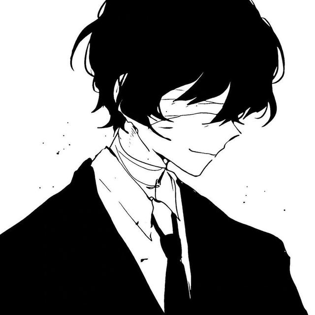 情侣头像动漫高冷霸气，动漫黑白高冷情侣头像微信（要是黑白动漫帅哥也不符合你胃口）