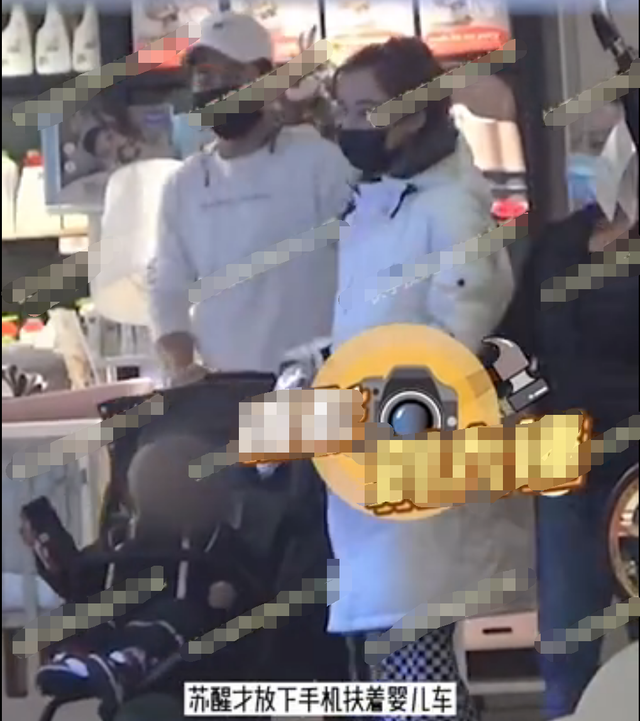 苏醒与女友疑似吵架被拍，状态癫狂张牙舞爪，曾被指有暴力倾向