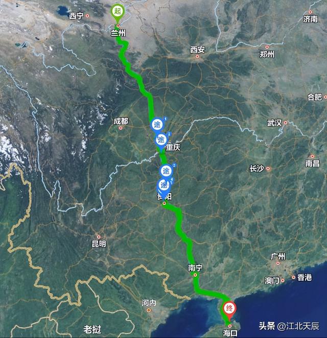 兰海高速是从哪里到哪里，兰海高速是从哪里到哪里收费（中国国家高速公路系列——第17期·兰海高速公路）