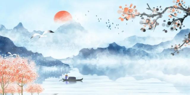 古诗配图简单又好看的画，超级简单漂亮的诗配画（10首绝美五言诗）