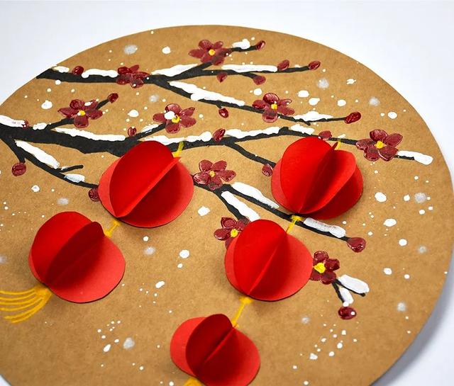 最简单的手工花，制作简单手工花（儿童画教程，幼儿手工课程）