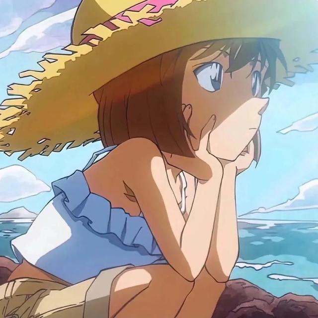 名侦探柯南里面的小哀头像，100张灰原哀头像合集