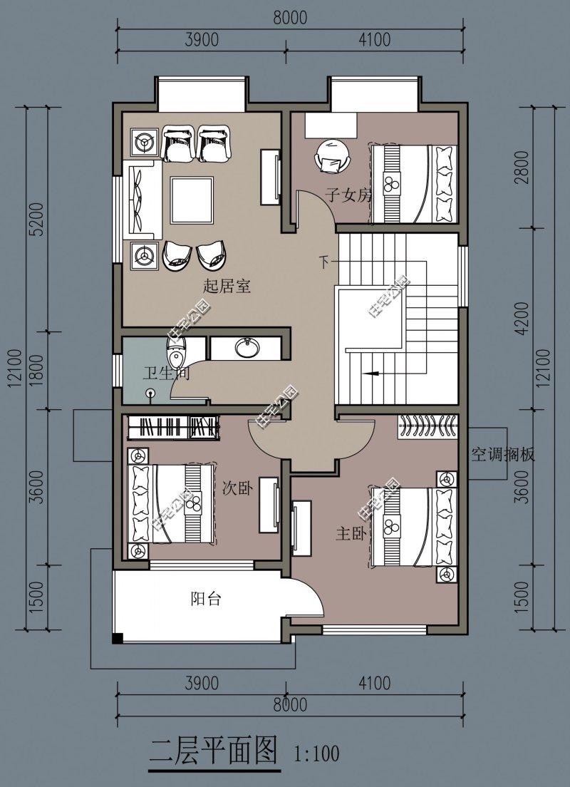 农村自建房图纸大全图册，10套2022新款向下自建房图纸