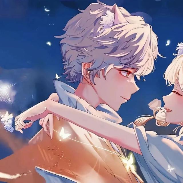 是心动啊?（怦然心动情头），微信头像，是心动啊?（怦然心动情头）（情侣头像丨情侣头像 怦然心动）