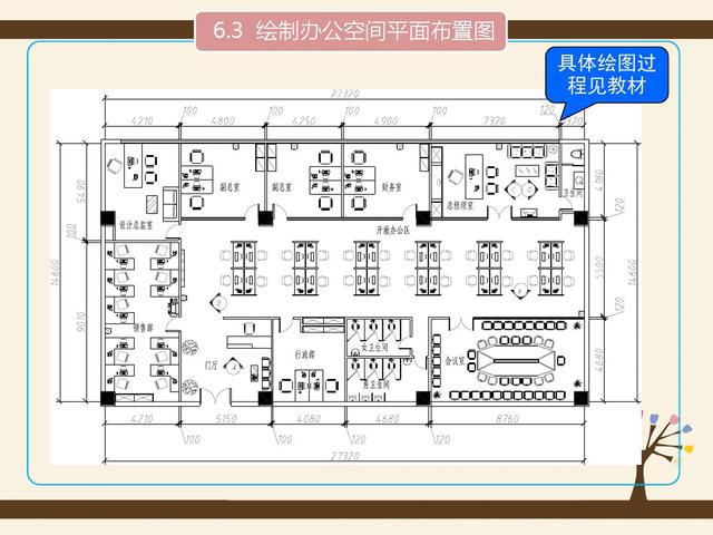 室内平面图怎么画，室内设计草图初学者怎么画（绘制办公空间室内平面图）