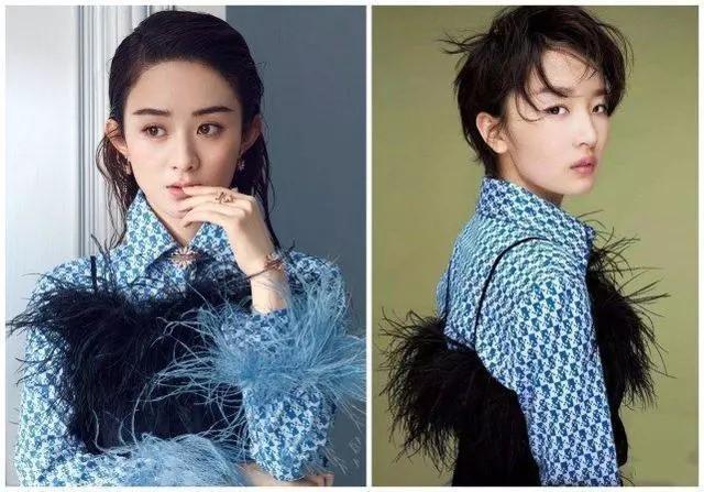 周冬雨减龄前后对比，30岁周冬雨同框35岁赵丽颖输太多