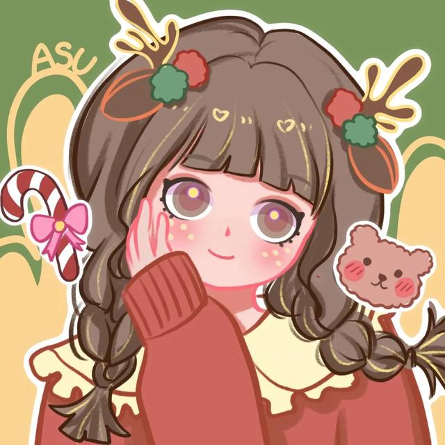 可爱卡通图片女孩甜美，啊啦 可爱卡通图片女生微信（超可爱的手绘女生头像）