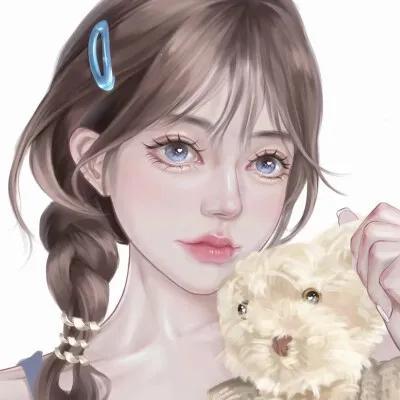 男女漫画混合头像微信，男女漫画混合头像（超赞的男女款漫画头像，32期）