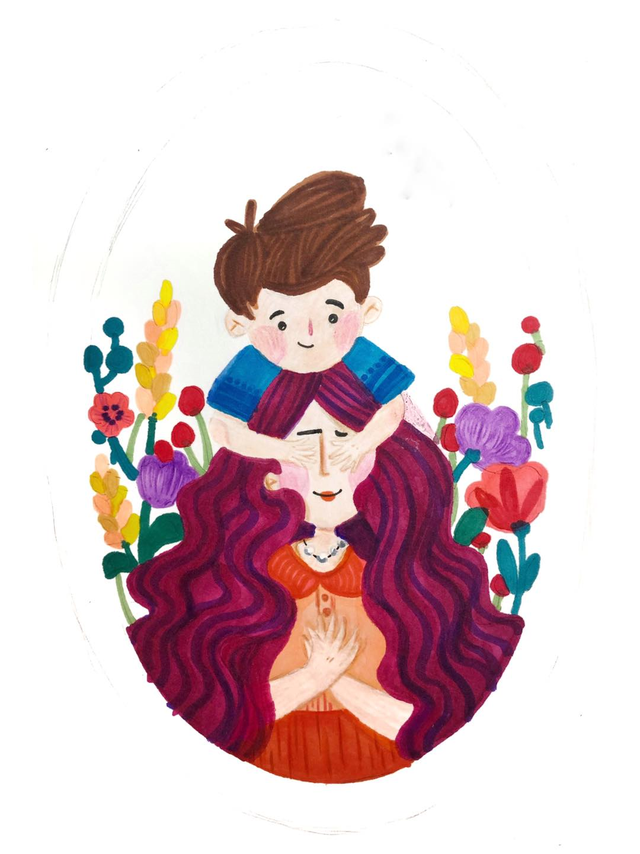 母亲节贺卡手工制作，母亲节手工作品制作方法（6-9岁创意美术——送给妈妈的贺卡）