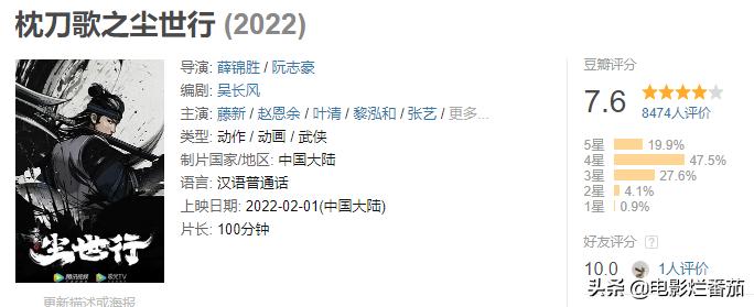 2022年好看的电影排行榜，高分经典又好看的电影推荐