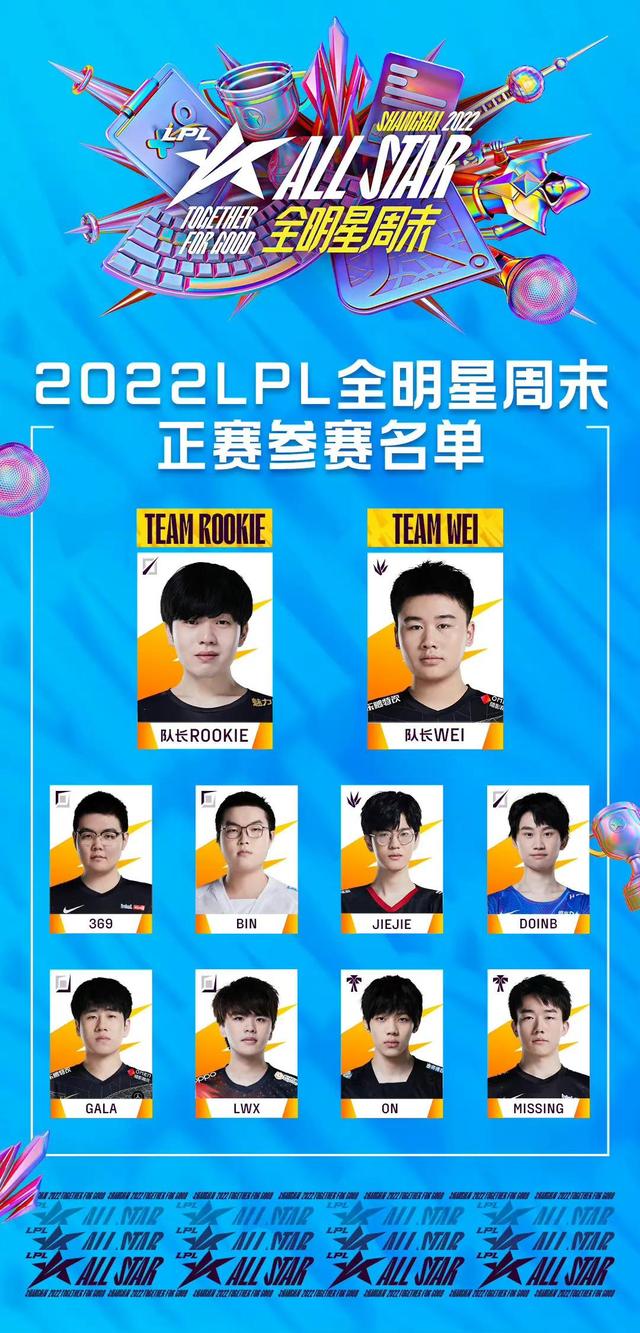 LPL 全明星周末详细规则，lpl春季赛赛程表（2022LPL全明星周末参赛名单公布）