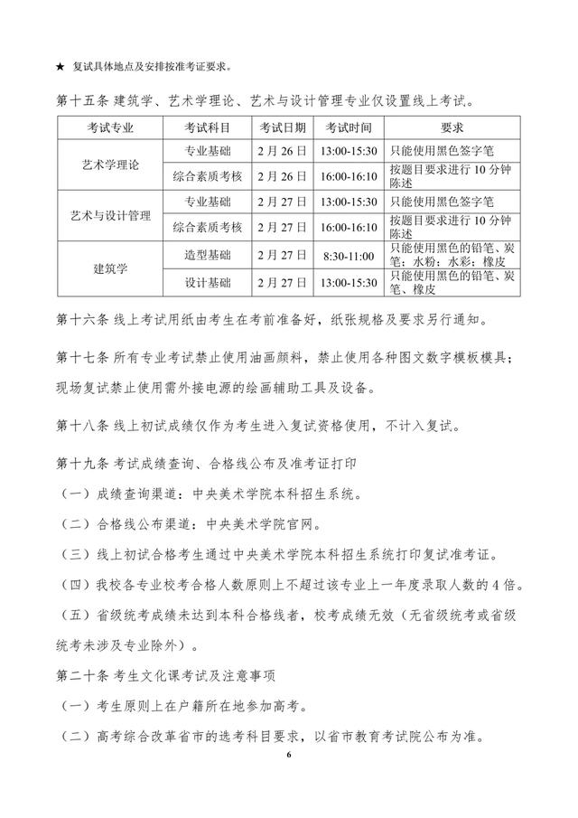 中央美术学院是几本，中央美术学院是几本大学（中央美术学院2022年本科招生章程）
