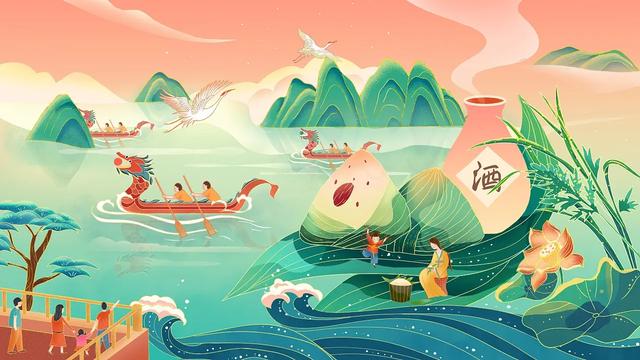 关于端午节的诗歌，关于端午节的诗歌朗诵3分钟（龙舟竞渡、艾叶飘香）