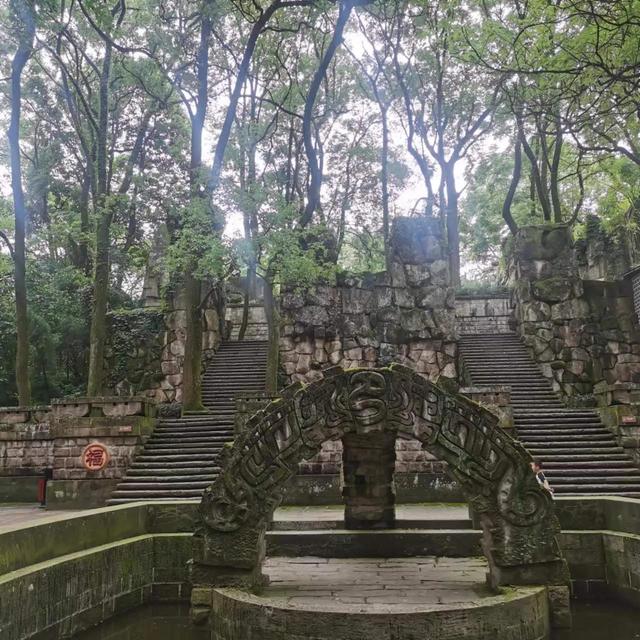 歌乐山森林公园，重庆主城700米高山-歌乐山森林公园乘凉