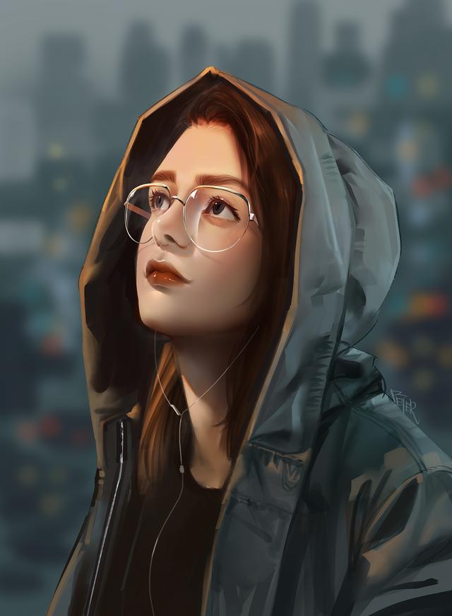 简约高级感头像，简约高清高级感系列微信（凸显简约高级感的手绘头像）