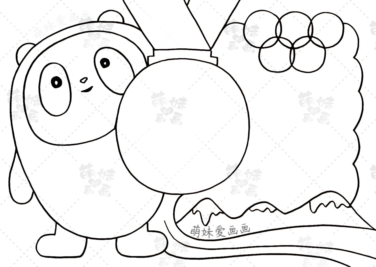 美丽的学校手抄报（简单漂亮的2022北京冬奥会手抄报及简笔画合集）