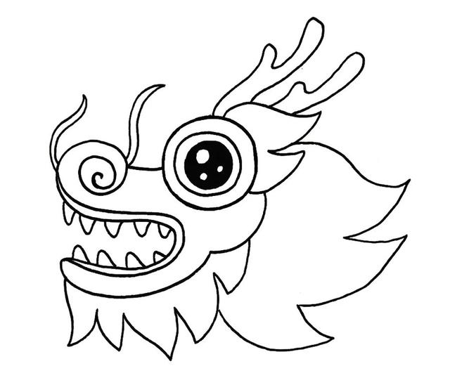 春节美术画简单，春节美术画（传统节日文化《粽子飘香）