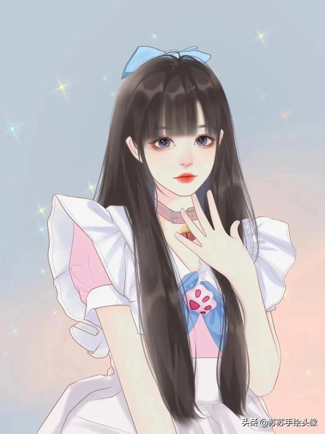 女生头像清纯微信，女生头像清纯（清纯好看的女生动漫头像）