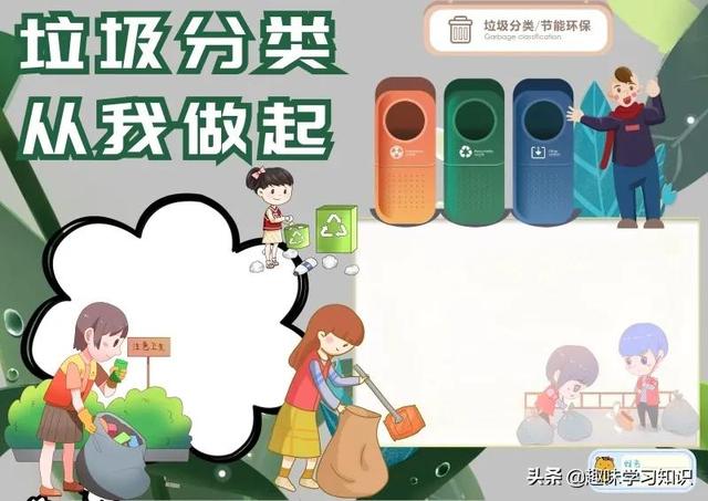 垃圾分类的手抄报怎么画，垃圾分类的手抄报怎么画 简单（垃圾分类<环保>手抄报集）