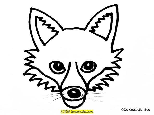 狐狸怎么画简单又漂亮，狐狸怎么画好看又霸气又简单（11张手绘森林中的小狐狸卡通儿童简笔画）