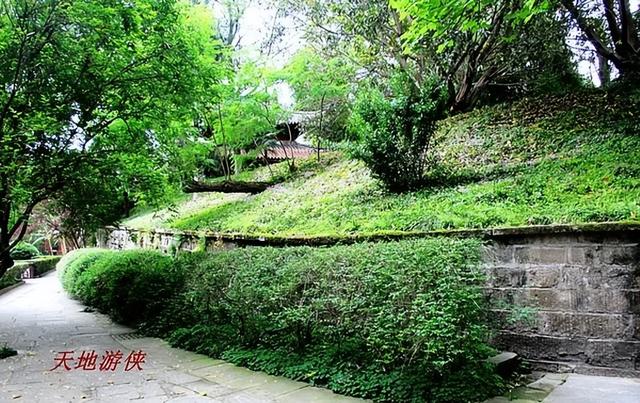 阆中古城景点地图高清版大图，初识中国风水宝地阆中古城