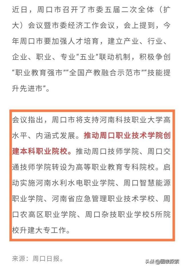 周口师范学院排名，2020周口师范学院排名_2020版排名（河南周口规划新增8所高校）