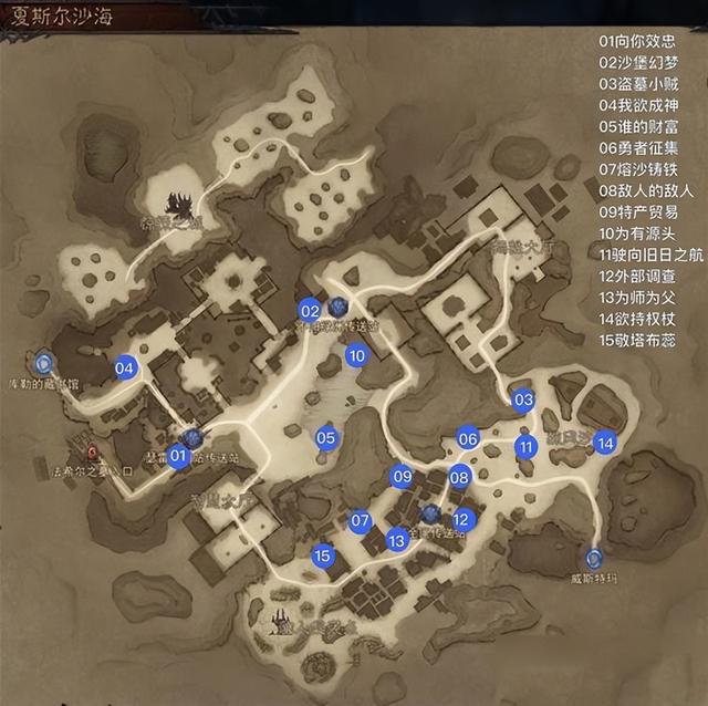 暗黑破坏神区域探索，—全地图探索任务地点汇总