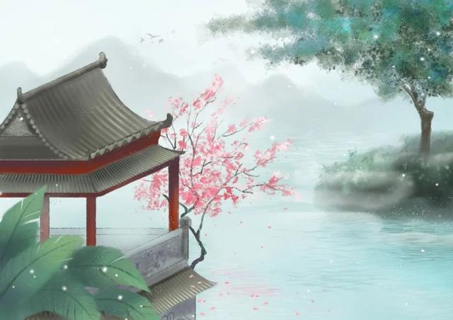 古诗配图简单又好看的画，超级简单漂亮的诗配画（10首绝美五言诗）