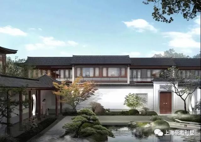 上海中式别墅庄园，上海稀缺中式庭院附一房一价表
