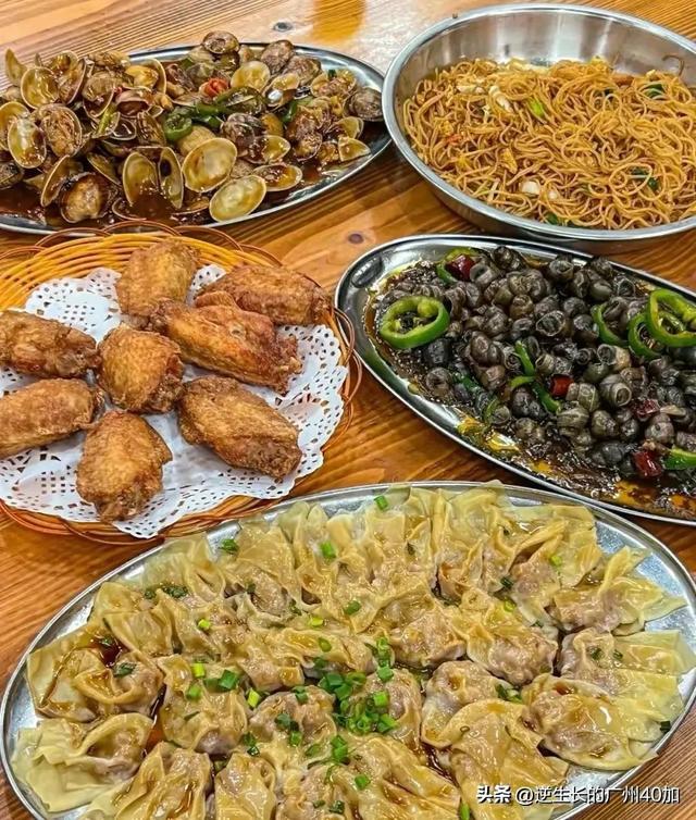 广州番禺吃海鲜，番禺哪里吃海鲜便宜好吃（20元超大碟广州最好吃神级蒸云吞）