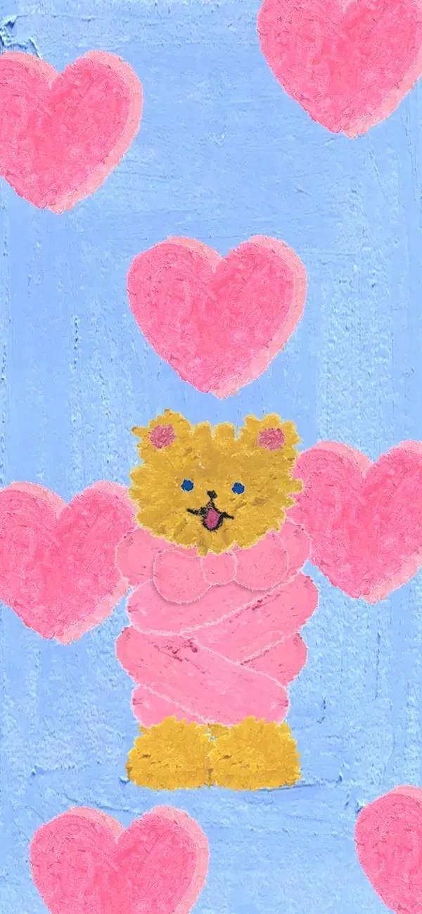 简约粉色背景图，简约粉色背景图片（愿你没有烦恼）