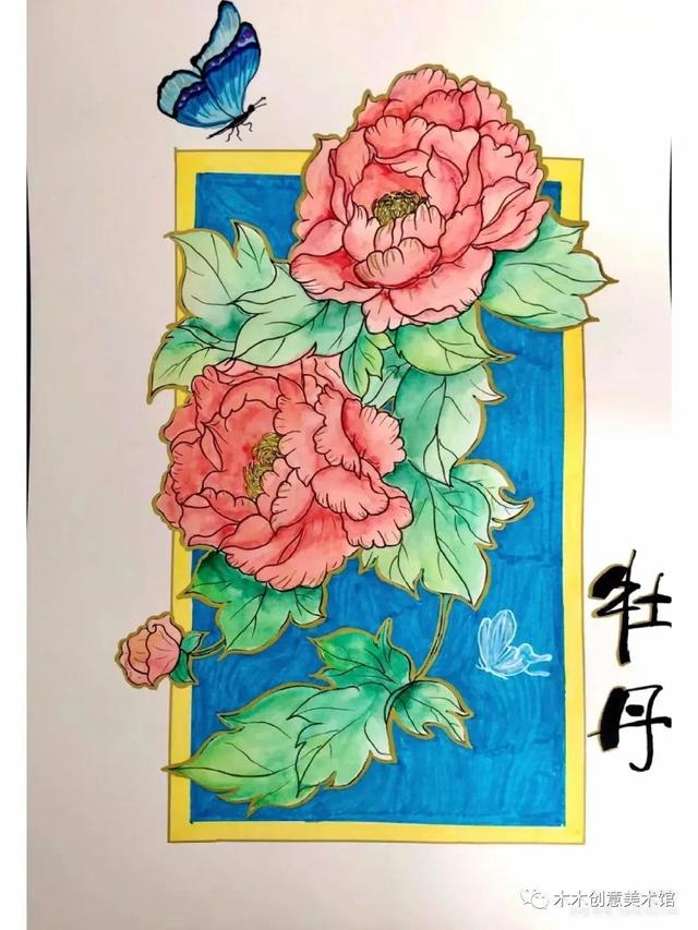 儿童8一12岁美术画简单，儿童8一12岁美术画简单小白兔画（最新特辑少儿美术装饰画大合集）