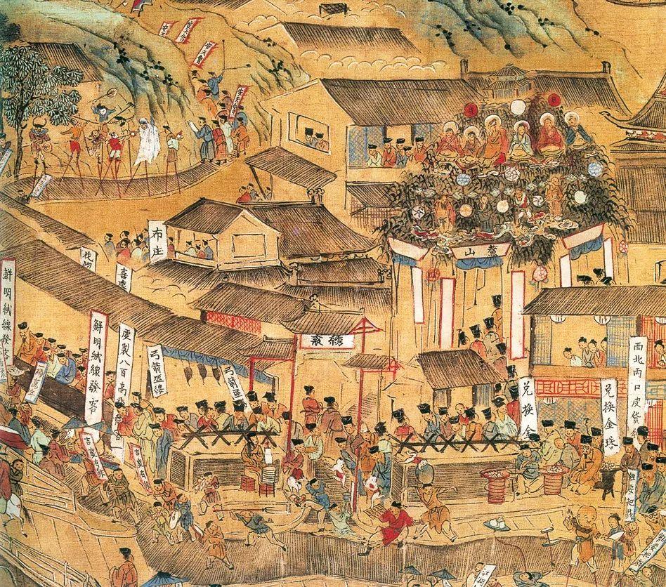 "出游街巷,自夜达旦",正月十五这天,宋朝的集市24小时灯火通明,可以从