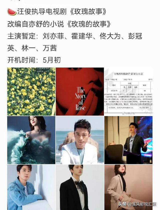 刘亦菲最新电视剧，刘亦菲接演电视剧（刘亦菲新剧即将开机）