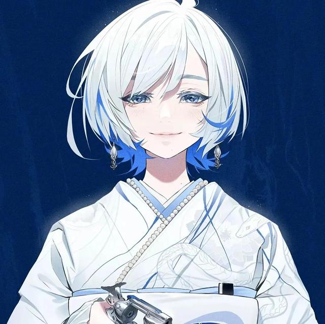 蓝色忧郁女头，微信头像，蓝色忧郁女头（蓝色头像/满满的忧郁感）